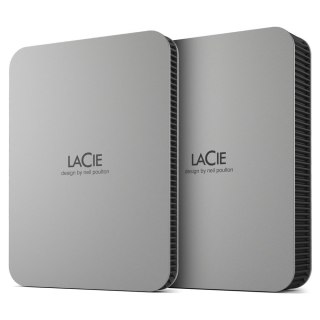 LaCie Mobile Drive (2022) zewnętrzny dysk twarde 4 TB 2.5" USB Type-C 3.2 Gen 1 (3.1 Gen 1) Srebrny