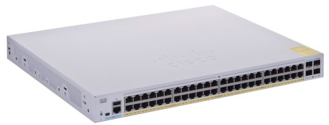 Cisco CBS250-48P-4X-EU łącza sieciowe Zarządzany L2/L3 Gigabit Ethernet (10/100/1000) Srebrny