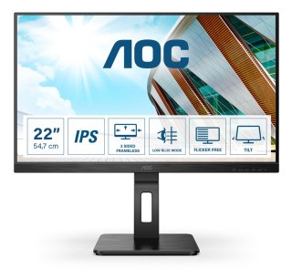 AOC P2 22P2Q LED display 54,6 cm (21.5") 1920 x 1080 px Full HD Czarny