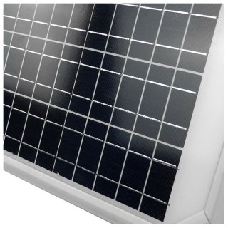 POWERNEED SOLARNA LAMPA ULICZNA ATLAS 2000LM, LED X20, PANEL SOLARNY 25.8W, CZUJNIK RUCHU I ZMIERZCHOWY, SREBRNA, SSL32