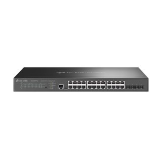 TP-Link Omada SG3428XPP-M2 łącza sieciowe Zarządzany L2+ 2.5G Ethernet (100/1000/2500) Obsługa PoE 1U Czarny