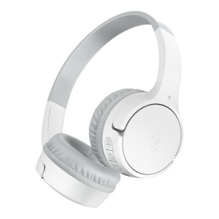 Belkin SoundForm Mini Zestaw słuchawkowy Bezprzewodowy Opaska na głowę Połączenia/muzyka USB Type-C Biały