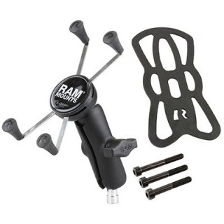 RAM MOUNT Uchwyt X-GRIP™ montowany do kierownicy motocykla ze śrubami M8 RAM-B-367-UN10U