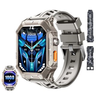 Smartwatch OUKITEL BT80 (BT80-GY/OL) Szary