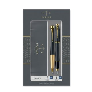 Parker 2093381 zestaw piór Czarny, Złoto 2 szt.