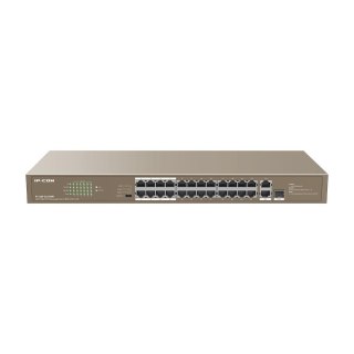 Switch niezarządzalny IP-COM By Tenda F1126P-24-250W 24x 10/100 Mb/s 2x1GbE Mb/s 250W