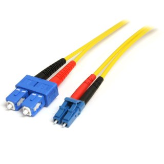 StarTech.com SMFIBLCSC10 kabel InfiniBand / światłowodowy 10 m LC SC Żółty