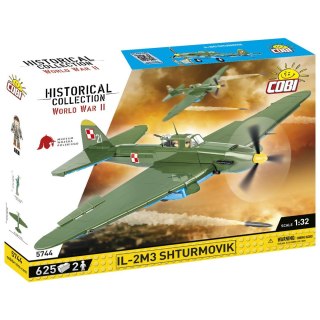 COBI 5744 Historical Collection WWII IL-2M3 Shturmovik 625 klocków