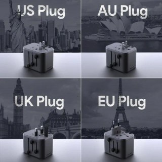 AUKEY PA-TA07 ŁADOWARKA PODRÓŻNA UK USA EU AUS CHN