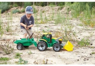 Lena GIGA TRUCKS Tractor with shovel & trailer