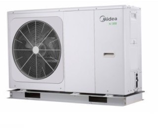 Pompa ciepła Midea M-Thermal 8kW typu Monoblok, 1-fazowa R32