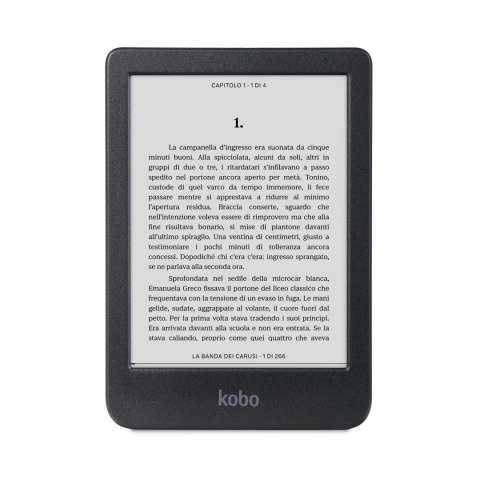 Ebook Kobo Clara BW 6" E-Ink Carta 1300 HD 16GB WI-FI Black