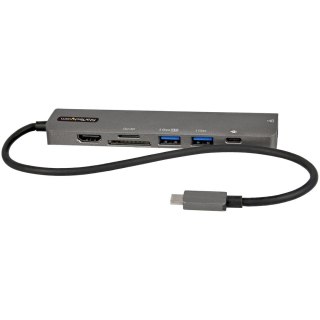 StarTech.com DKT30CHSDPD1 stacja dokująca Przewodowa USB 3.2 Gen 1 (3.1 Gen 1) Type-C Czarny, Szary