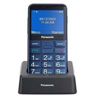 Panasonic KX-TU155 6,1 cm (2.4") 102 g Niebieski Telefon dla początkujących