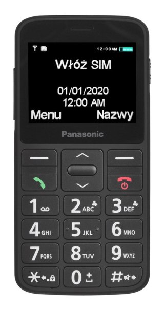 TELEFON KOMÓRKOWY PANASONIC KX-TU160EXB CZARNY