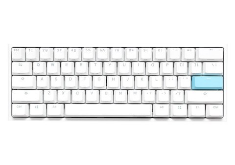 Ducky DKON2061ST klawiatura Gaming USB QWERTZ Niemiecki Biały