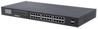 INTELLINET SWITCH GIGABIT 24X RJ45 POE+, 2X SFP, W