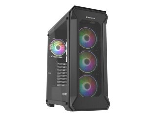 Obudowa NATEC Genesis Irid 505 ARGB NPC-1518 (ATX. Micro ATX. Mini ITX; kolor czarny)