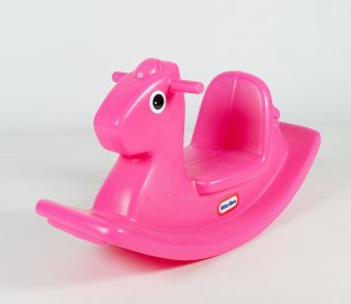 Little tikes Koń na biegunach magenta w kartonie 173943