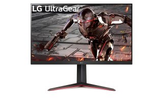 LG 32GN650-B monitor komputerowy 80 cm (31.5") 2560 x 1440 px Quad HD LED Czarny, Czerwony