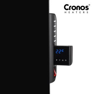 Promiennik podczerwieni Cronos Synthelith CRG-720TWP 720W szklany czarny z WiFi i pilotem