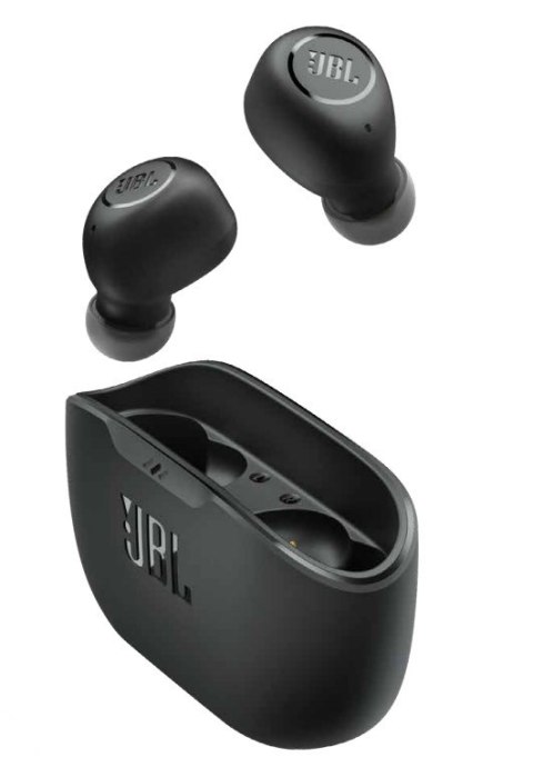 JBL VIBE BUDS BLK sł. bezprz. dokanałowe czarne