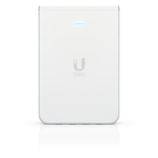 Acces Point Wi-Fi 6 Ubiquiti UniFi U6 In-Wall 2.4GHz(2x2)/5GHz(4x4)/6GHz(-) PoE+/PoE 4x1G 1x2,5G